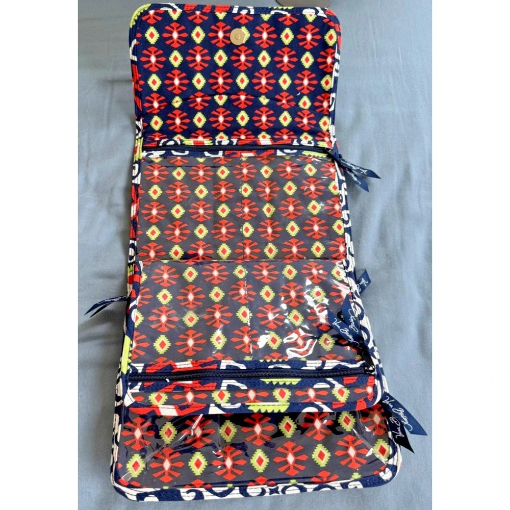 Vera Bradley Travel Jewelry Case Folio Book in the Sun‎ Valley pattern